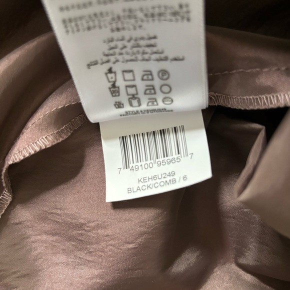 Vintage Size 6 Black and Tan Strapless Padded Mini Dress - Picture 15 of 16